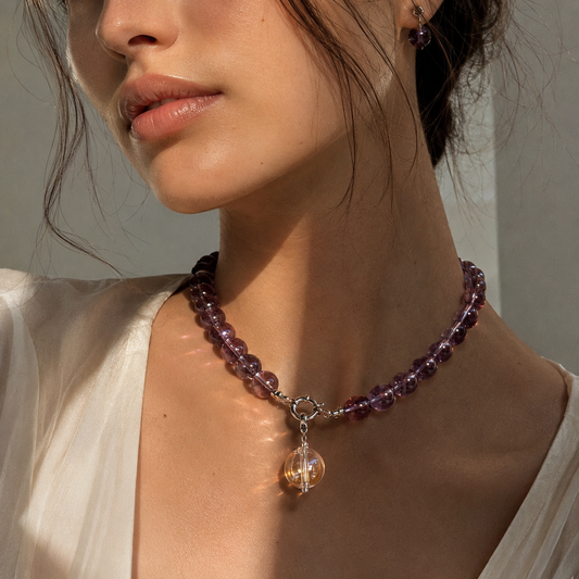LUNA | Halo Necklace