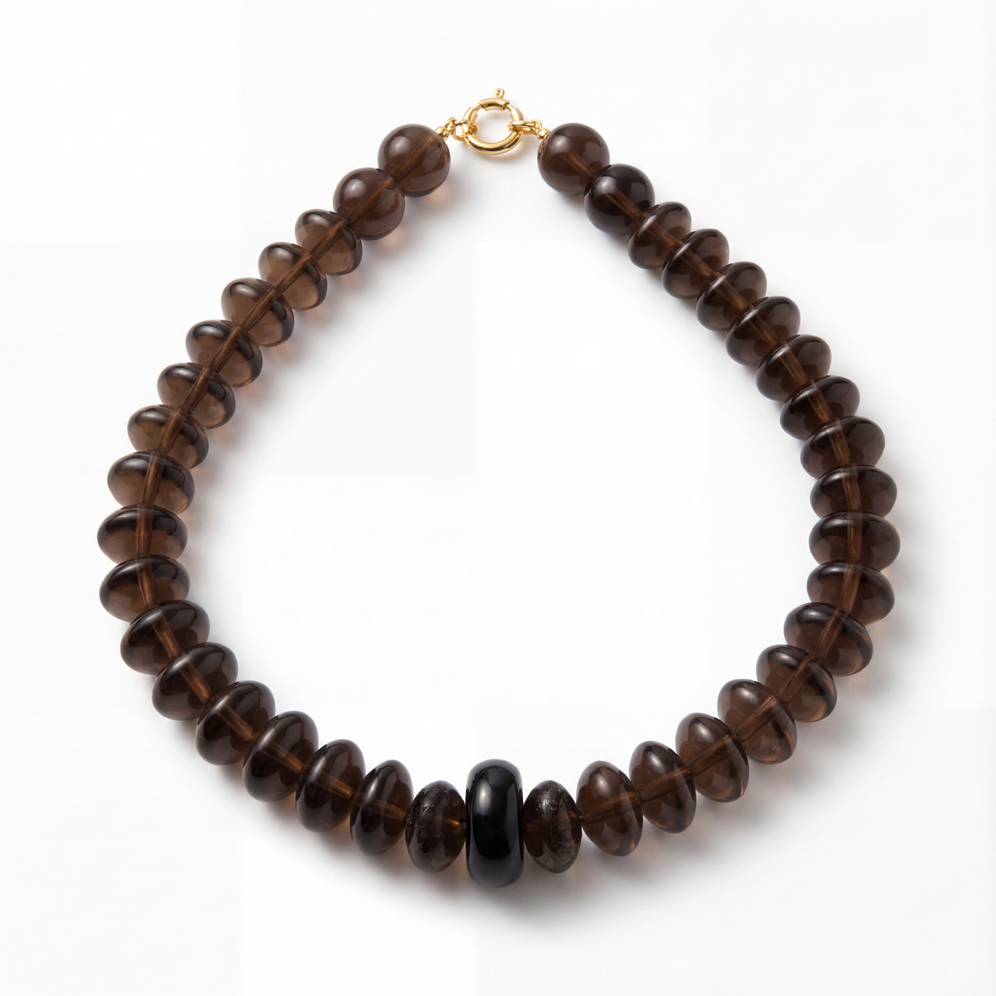 Smoky Blossom — Orbit Necklace