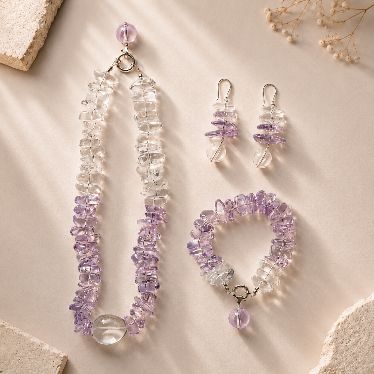 LUNA | Lilac Aura Suite – Designer Limited Collection
