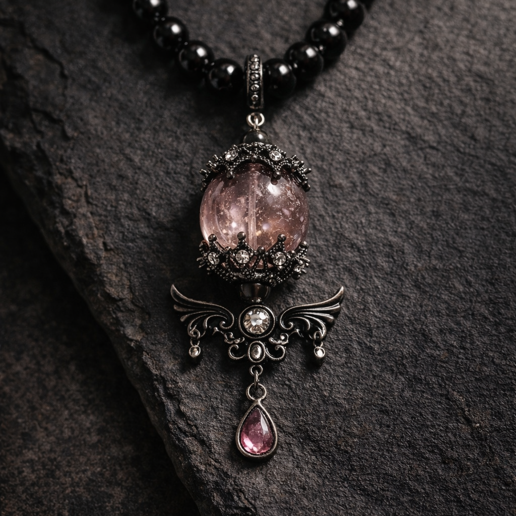 Obsidian Guardian Diffuser Necklace — Golden Obsidian Aromatherapy Jewelry