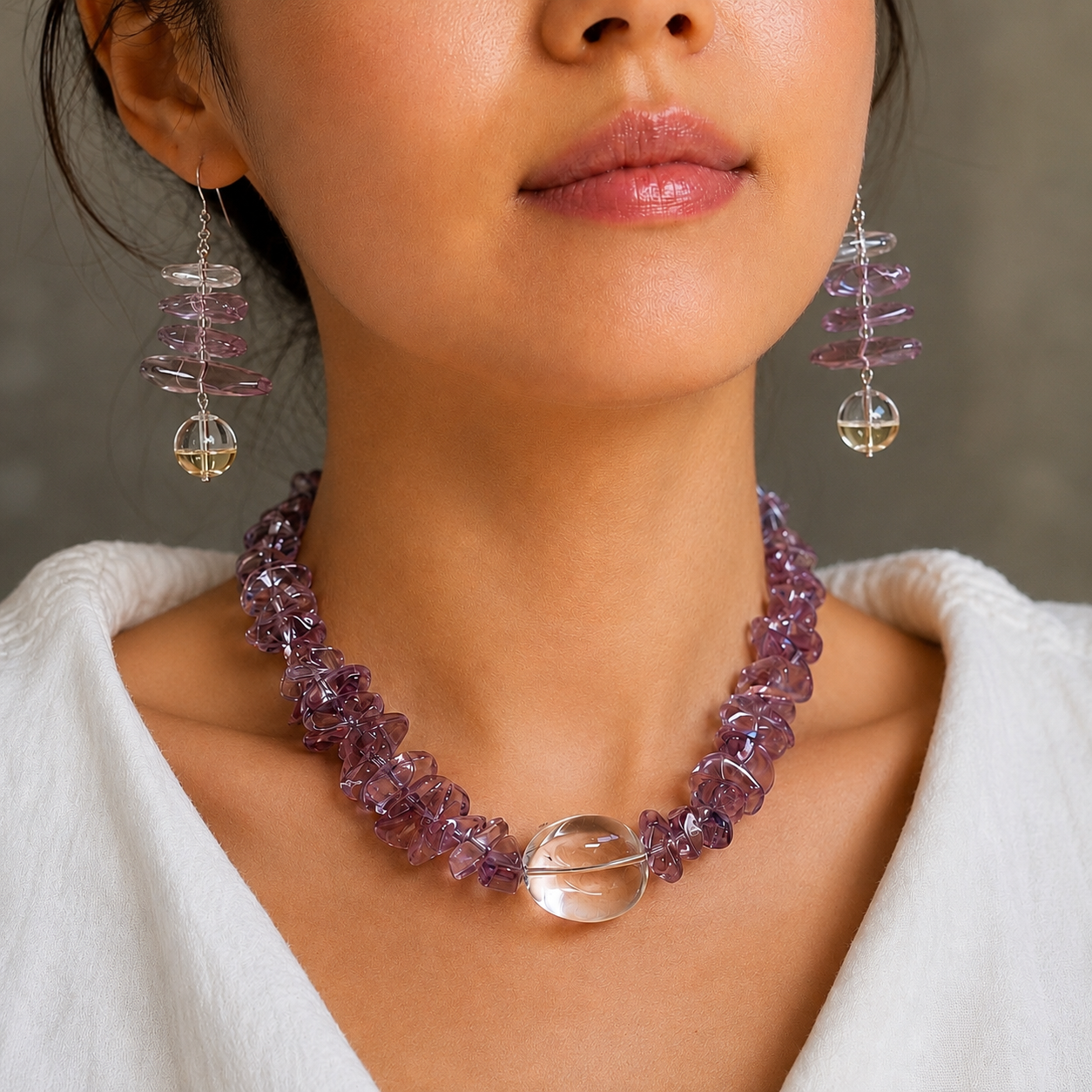 LUNA | Lilac Aura Suite – Designer Limited Collection