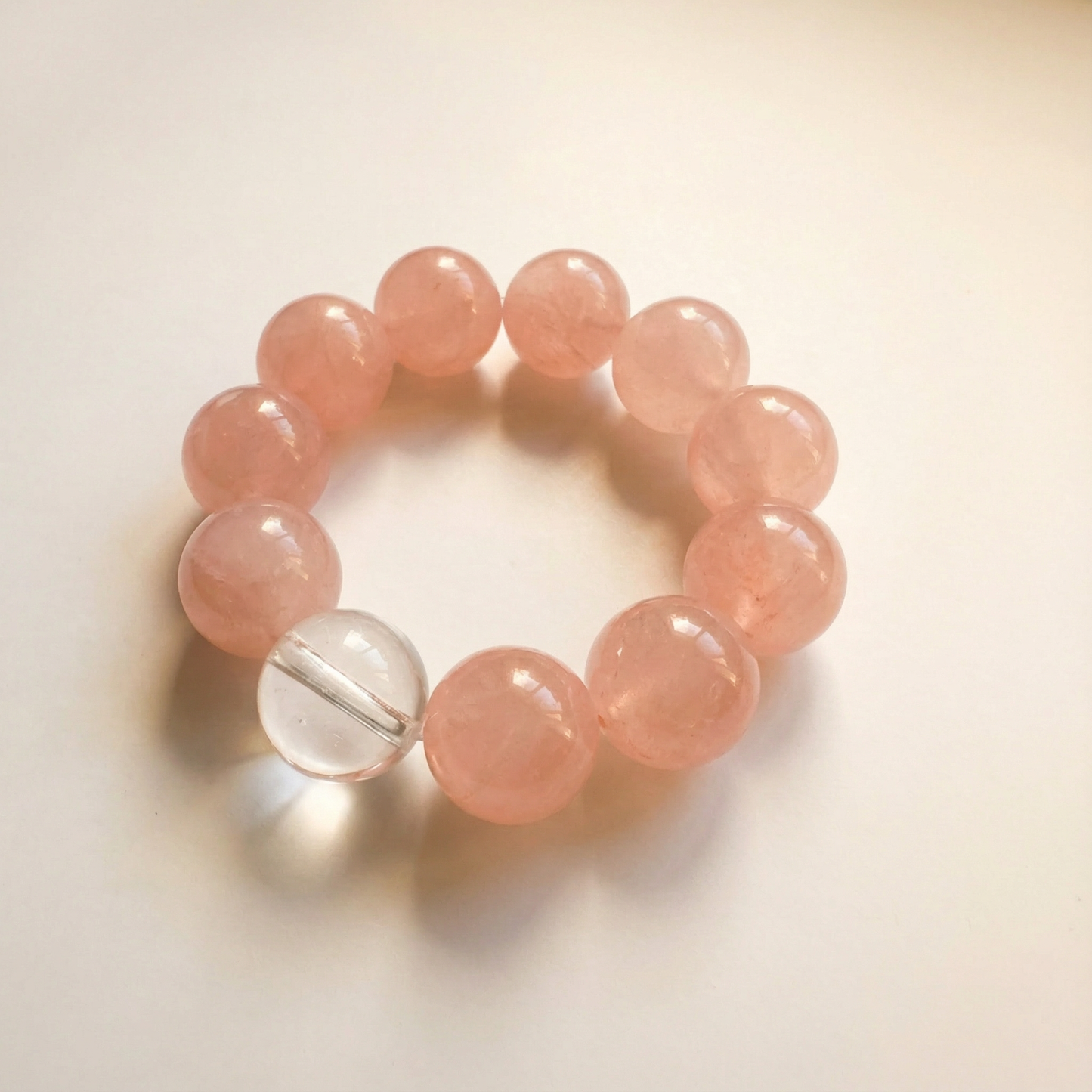 Rose Heart — Dawn Blush Bracelet