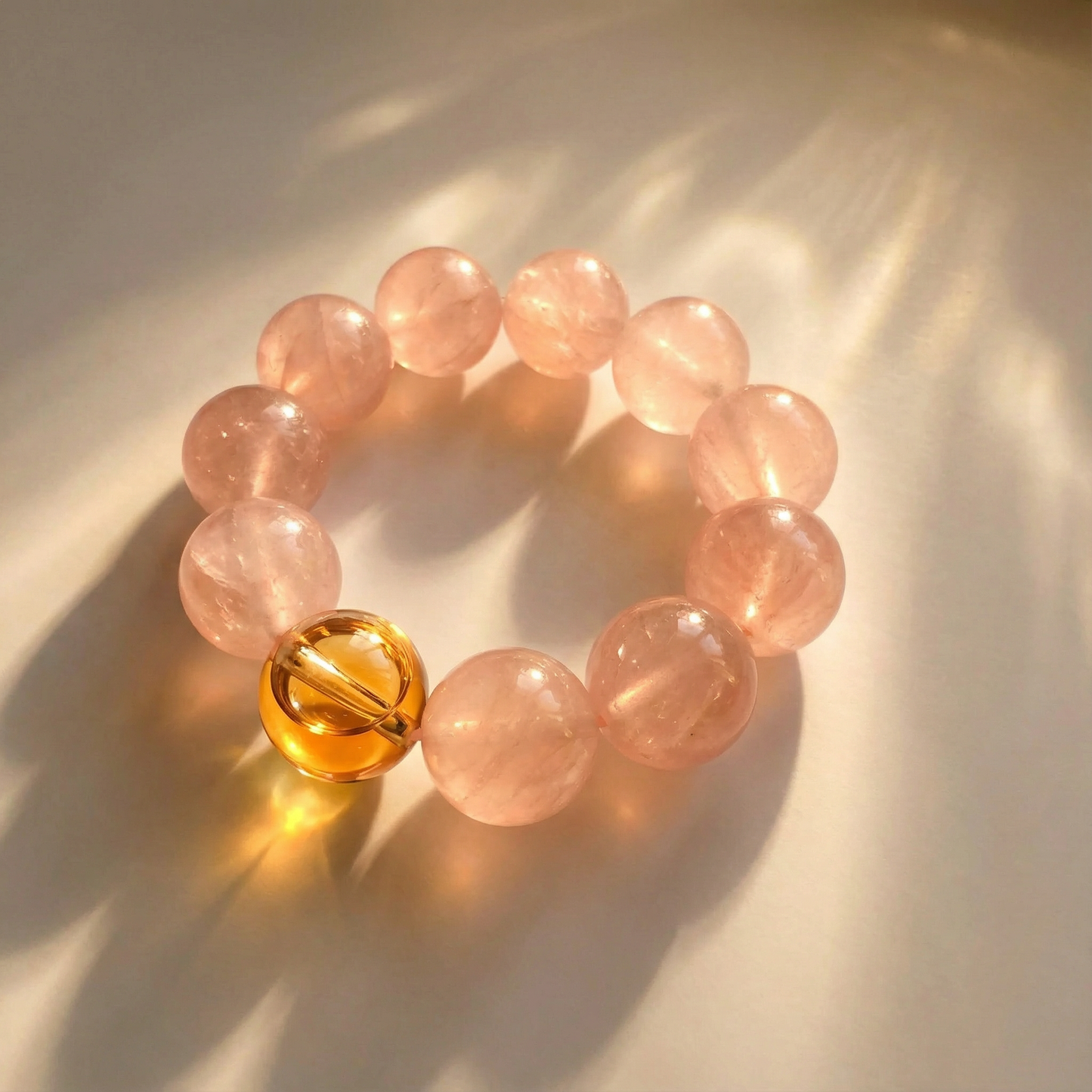 Rose Heart — Dawn Blush Bracelet