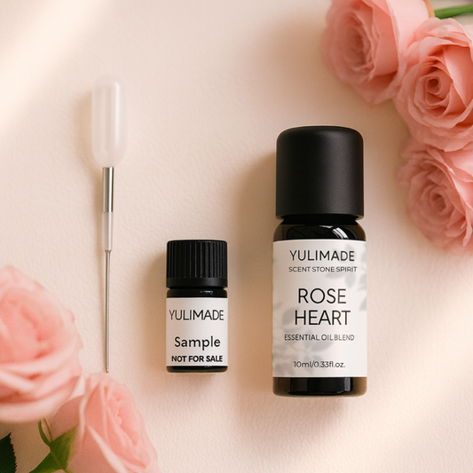 Rose Heart Essential Oil Blend — Harmony & Self-Love | Aromatherapy for Emotional Balance & Gentle Connection