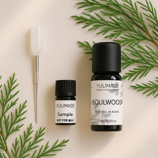 Soulwood Essential Oil Blend — Calm & Balance | Aromatherapy for Meditation, Grounding & Inner Peace